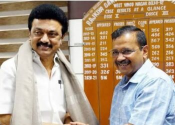 Tamil Nadu CM Stalin and Delhi CM Arvind Kejriwal ( File photo )