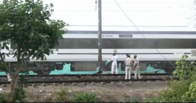 Howrah Vande Bharat Express crosses restored track in Balasore