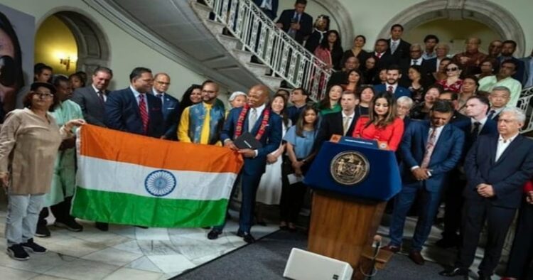New York City Mayor Eric Adams announces Diwali an official holiday in New York