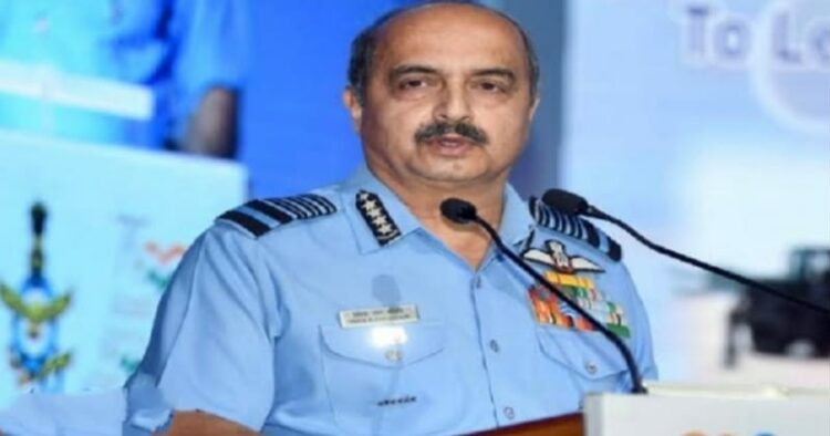 IAF chief Marshal VR Chaudhari