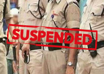 Police officials suspended