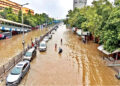 Commuters struggled as Yamuna floodwaters submerged the busy ITO intersection and Rajghat in Central Delhi