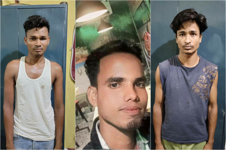The accused as arrested by the Hailakandi police (Image: Facebook)
