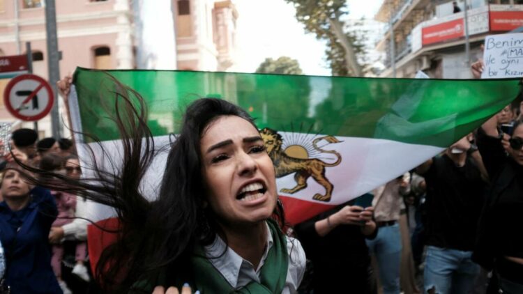Iranian Women Protest against Hijab in Tehran