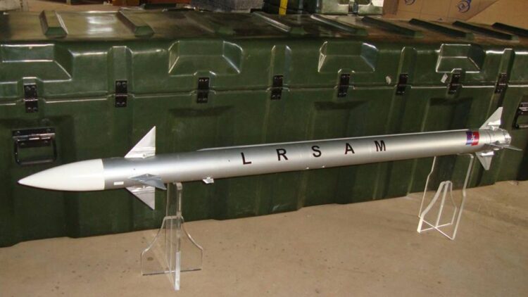 India's Long Range Surface to Air Missile System (LRSAM)