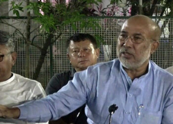 Manipur Chief Minister N Biren Singh