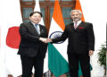 Japan Minister of Foreign Affairs Yoshimasa Hayashi (Left), External Affairs Minister S Jaishankar (Right)