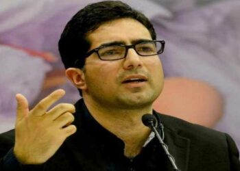 IAS officer Shah Faesal