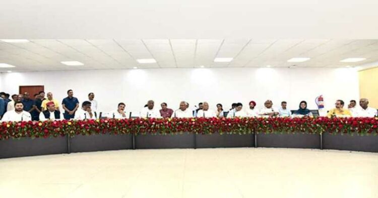 Visuals of first Opposition Unity meet in Patna