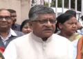 BJP leader Ravi Shankar Prasad