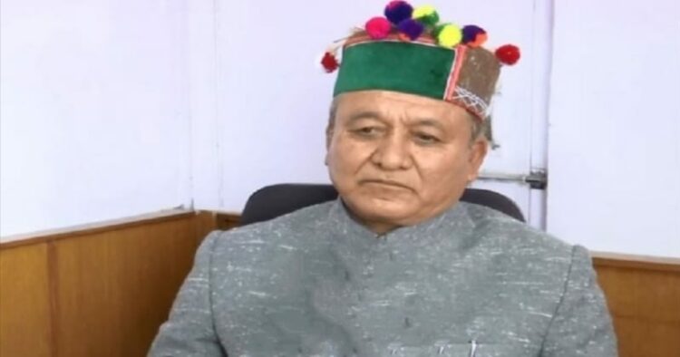 Himachal Pradesh Revenue Minister Jagat Singh Negi