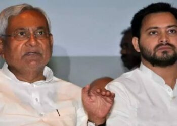 Bihar Chief Minister Nitish Kumar and Deputy Chief Minister Tejashwi Yadav