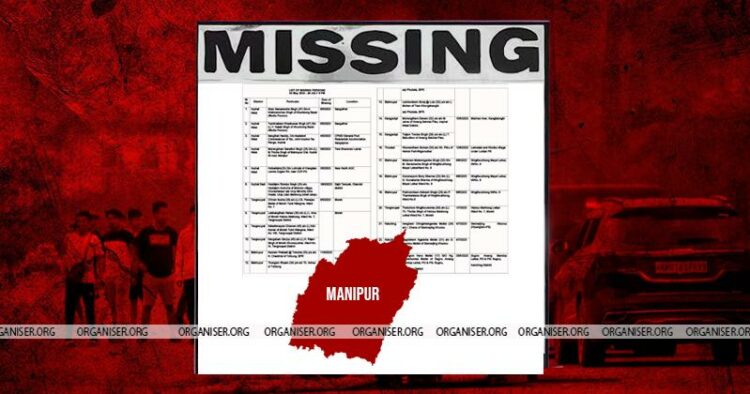 People go missing in violence hit Manipur