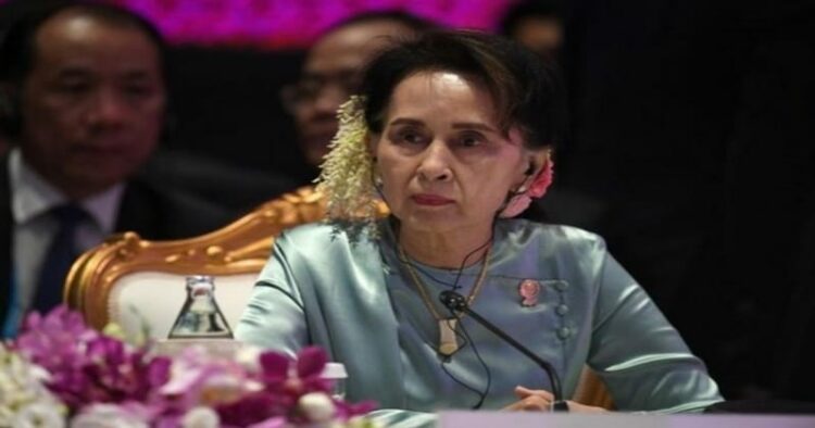 Myanmar's ousted leader Aung San Suu Kyi