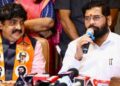 BMC corporator Mangesh Satamkar and Maharashtra CM Eknath Shinde