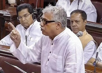 Trinamool Congress member Derek O’Brien, speaking at Rajya Sabha