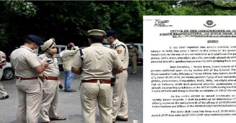 Delhi Police imposes section 144 in National capital from August 29 to September 12, 2023