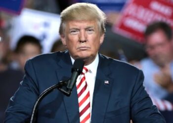 US former President Donald Trump