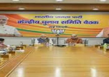 BJP’s Central Election Committee (CEC)  meeting