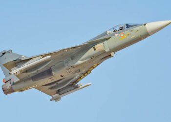 Tejas LCA (Light Combat Aircraft) of the Indian Air Force