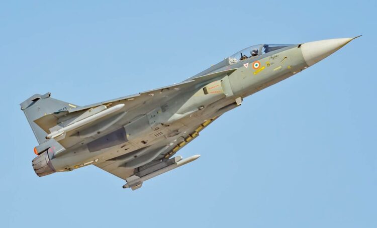 Tejas LCA (Light Combat Aircraft) of the Indian Air Force