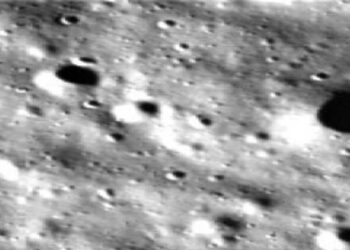 First Image from the moon: Source Twitter