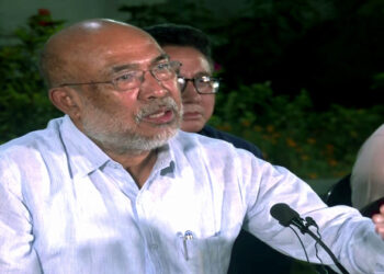 Manipur Chief Minister N Biren Singh