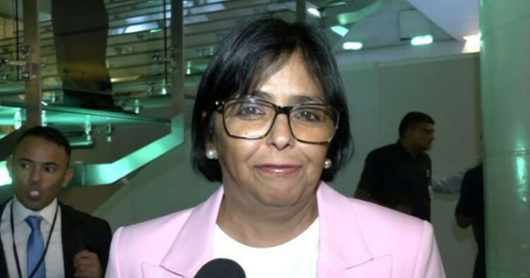 Executive Vice President of Venezuela, Delcy Rodriguez