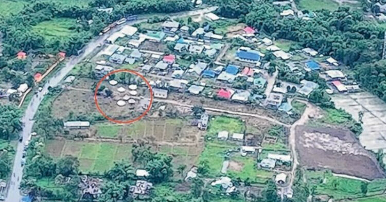 Meitei settlement area Torbung, Manipur