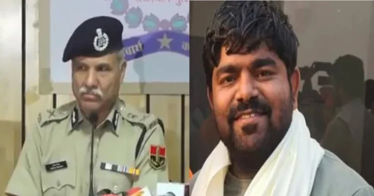 Rajasthan DGP Umesh Mishra (Left), Monu Manesar (Right)