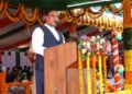 Assam CM Himanta Biswa Sarma addressing Independence Day Celebrations in Assam