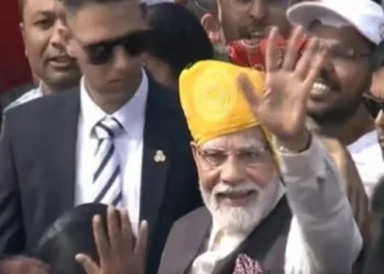 Prime Minister Narendra Modi at 77th Independence day Celebrations