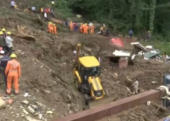 Search and rescue operation in Shimla's Summer Hill area