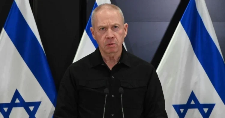 Israel Defence Minister Yoav Gallant