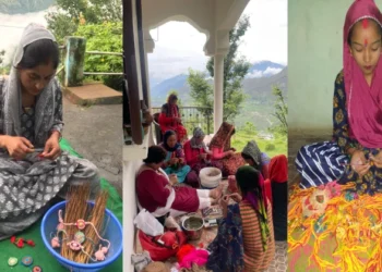 Women in Uttarakhand making eco-friendly ‘pirul’ rakhi