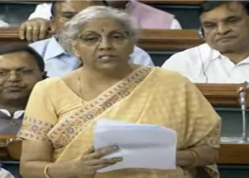 Union Finance Minister Nirmala Sitharaman responding to no-confidence motion in Lok Sabha