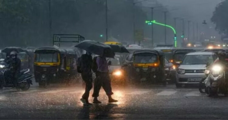 Heavy rains in the National Capital
