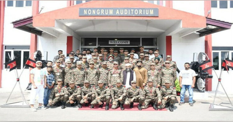 The first batch of Agniveers of the Jammu & Kashmir light Infantry (JAKLI) regiment