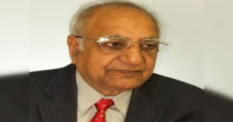Former President of VHP of America, Dr Ram Prakash Agarwal