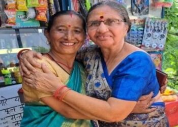 Sisters of CM Yogi and PM Modi met during a visit to religious place in Uttarakhand