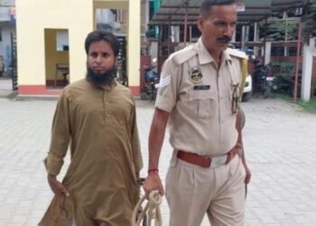 Accused Abdus Sukur Ali was apprehended from a remote area of Dhubri district’s Nayeralga village, which falls under the jurisdiction of Bilasipara Police Station