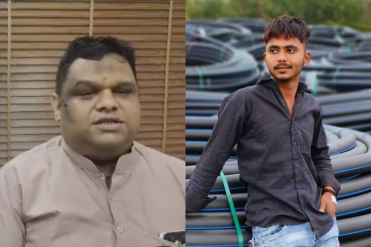 The NCPCR Chairperson Priyank Kanoongo (L) and accused Avej Sheikh (R) (Source: Twitter and Instagram)
