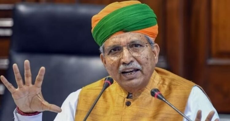 Union Law Minister Arjun Ram Meghwal