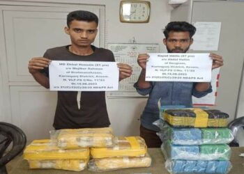 Huge consignment of drugs seized in Mizoram