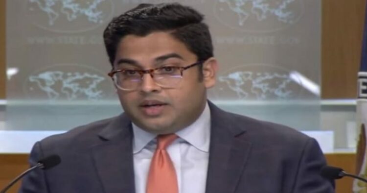 State Department Principal Deputy Spokesperson Vedant Patel