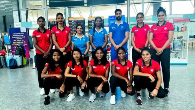 Indian women's team leaves for Women's Asian Hockey 5s World Cup Qualifier