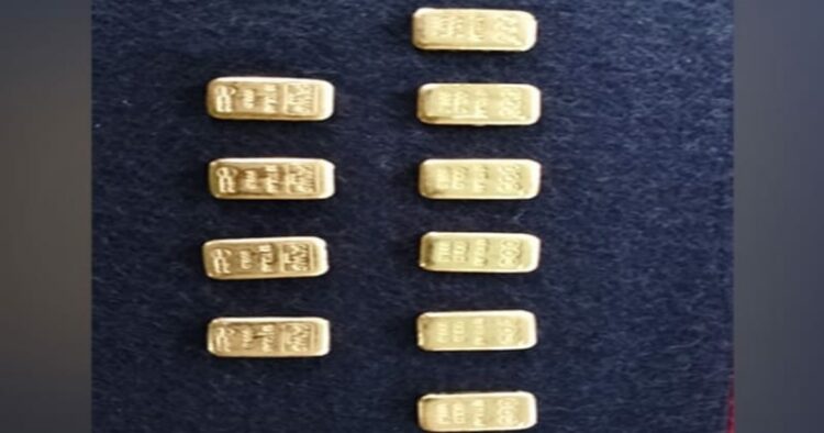 Gold biscuits seized by BSF