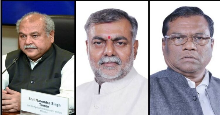 Three Union Ministers Fielded from MP