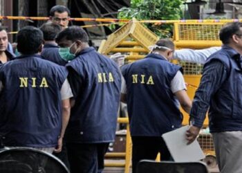 Officials of the National Investigation Agency