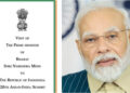 Left: ASEAN-India Summit Invitation Letter, Right PM Narendra Modi